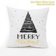 Load image into Gallery viewer, Linen Merry Christmas Cover Cushion - agoradevshop