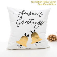 Load image into Gallery viewer, Linen Merry Christmas Cover Cushion - agoradevshop