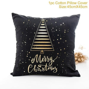 Linen Merry Christmas Cover Cushion - agoradevshop