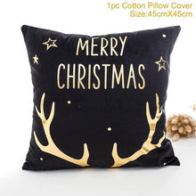 Load image into Gallery viewer, Linen Merry Christmas Cover Cushion - agoradevshop