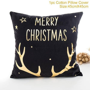 Linen Merry Christmas Cover Cushion - agoradevshop