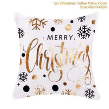 Load image into Gallery viewer, Linen Merry Christmas Cover Cushion - agoradevshop