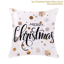 Load image into Gallery viewer, Linen Merry Christmas Cover Cushion - agoradevshop