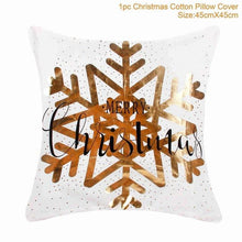 Load image into Gallery viewer, Linen Merry Christmas Cover Cushion - agoradevshop