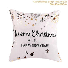 Load image into Gallery viewer, Linen Merry Christmas Cover Cushion - agoradevshop