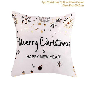 Linen Merry Christmas Cover Cushion - agoradevshop