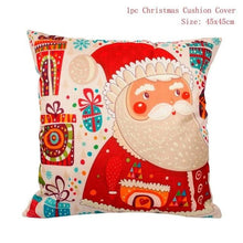 Load image into Gallery viewer, Linen Merry Christmas Cover Cushion - agoradevshop