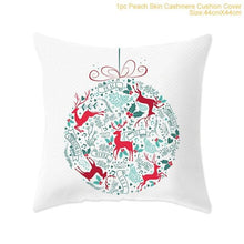 Load image into Gallery viewer, Linen Merry Christmas Cover Cushion - agoradevshop