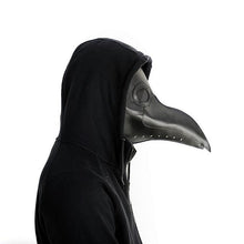 Load image into Gallery viewer, Plague doctor cosplay mask Beak Doctor Mask Long Nose Cosplay Fancy Mask plague doctor Gothic Retro Rock Leather Halloween beak Mask PY - agoradevshop