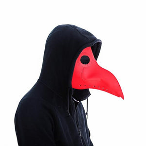 Plague doctor cosplay mask Beak Doctor Mask Long Nose Cosplay Fancy Mask plague doctor Gothic Retro Rock Leather Halloween beak Mask PY - agoradevshop