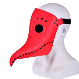 Plague doctor cosplay mask Beak Doctor Mask Long Nose Cosplay Fancy Mask plague doctor Gothic Retro Rock Leather Halloween beak Mask PY - agoradevshop