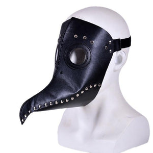 Plague doctor cosplay mask Beak Doctor Mask Long Nose Cosplay Fancy Mask plague doctor Gothic Retro Rock Leather Halloween beak Mask PY - agoradevshop