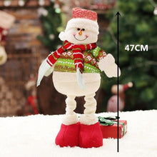 Load image into Gallery viewer, 47cm Retractable Christmas Santa Claus/Snowman Dolls Standing Navidad Figurine Christmas tree Ornaments Kids Christmas Gifts Toy - agoradevshop