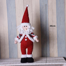 Load image into Gallery viewer, 47cm Retractable Christmas Santa Claus/Snowman Dolls Standing Navidad Figurine Christmas tree Ornaments Kids Christmas Gifts Toy - agoradevshop