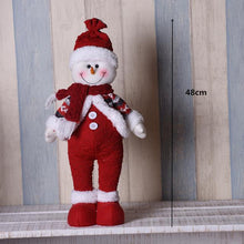 Load image into Gallery viewer, 47cm Retractable Christmas Santa Claus/Snowman Dolls Standing Navidad Figurine Christmas tree Ornaments Kids Christmas Gifts Toy - agoradevshop