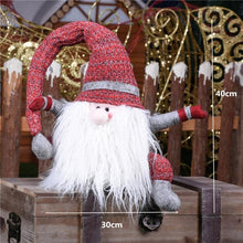 Load image into Gallery viewer, 47cm Retractable Christmas Santa Claus/Snowman Dolls Standing Navidad Figurine Christmas tree Ornaments Kids Christmas Gifts Toy - agoradevshop