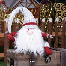 Load image into Gallery viewer, 47cm Retractable Christmas Santa Claus/Snowman Dolls Standing Navidad Figurine Christmas tree Ornaments Kids Christmas Gifts Toy - agoradevshop