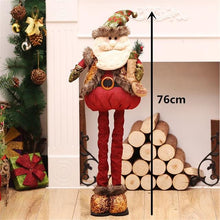 Load image into Gallery viewer, 47cm Retractable Christmas Santa Claus/Snowman Dolls Standing Navidad Figurine Christmas tree Ornaments Kids Christmas Gifts Toy - agoradevshop