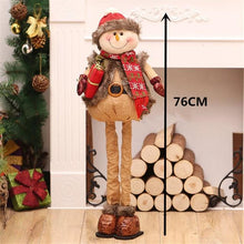 Load image into Gallery viewer, 47cm Retractable Christmas Santa Claus/Snowman Dolls Standing Navidad Figurine Christmas tree Ornaments Kids Christmas Gifts Toy - agoradevshop