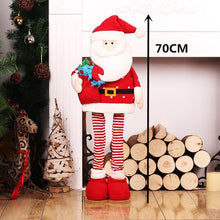 Load image into Gallery viewer, 47cm Retractable Christmas Santa Claus/Snowman Dolls Standing Navidad Figurine Christmas tree Ornaments Kids Christmas Gifts Toy - agoradevshop