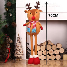 Load image into Gallery viewer, 47cm Retractable Christmas Santa Claus/Snowman Dolls Standing Navidad Figurine Christmas tree Ornaments Kids Christmas Gifts Toy - agoradevshop