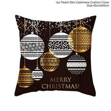 Load image into Gallery viewer, Linen Merry Christmas Cover Cushion - agoradevshop