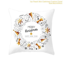 Load image into Gallery viewer, Linen Merry Christmas Cover Cushion - agoradevshop