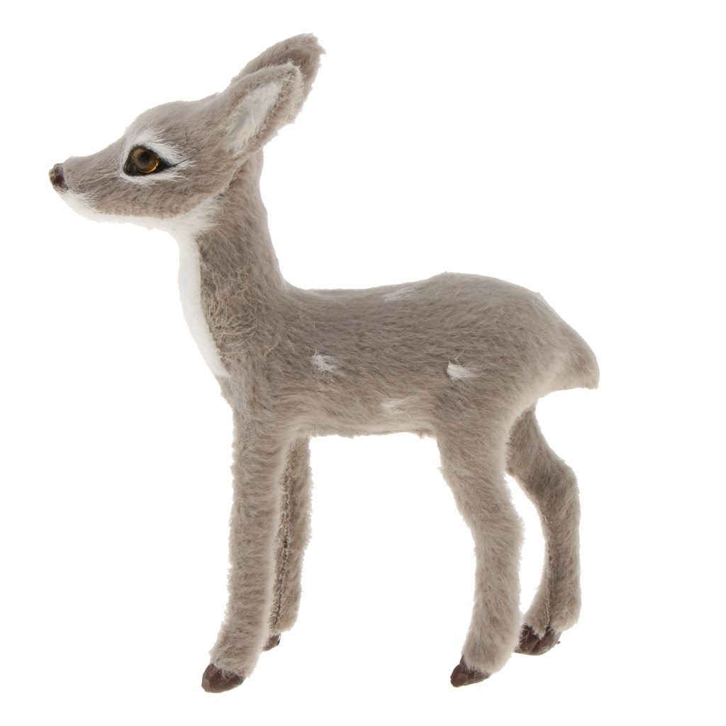 Christmas Small Deer Doll Home Shop Window Gray 1 sb 2 - agoradevshop