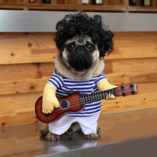 Load image into Gallery viewer, Funny Dog Costume Playing Guitar - agoradevshop