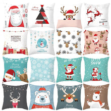 Load image into Gallery viewer, FENGRISE Merry Christmas Decor For Home Santa Claus Elk Pillowcase Christmas Ornament 2019 Navidad Xmas Gift Happy New Year 2020 - agoradevshop