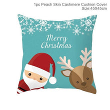 Load image into Gallery viewer, FENGRISE Merry Christmas Decor For Home Santa Claus Elk Pillowcase Christmas Ornament 2019 Navidad Xmas Gift Happy New Year 2020 - agoradevshop