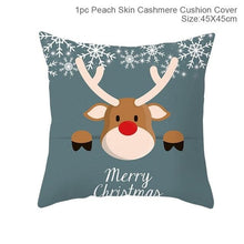 Load image into Gallery viewer, FENGRISE Merry Christmas Decor For Home Santa Claus Elk Pillowcase Christmas Ornament 2019 Navidad Xmas Gift Happy New Year 2020 - agoradevshop