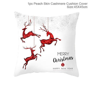 FENGRISE Merry Christmas Decor For Home Santa Claus Elk Pillowcase Christmas Ornament 2019 Navidad Xmas Gift Happy New Year 2020 - agoradevshop