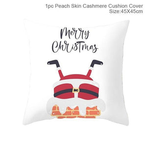 FENGRISE Merry Christmas Decor For Home Santa Claus Elk Pillowcase Christmas Ornament 2019 Navidad Xmas Gift Happy New Year 2020 - agoradevshop