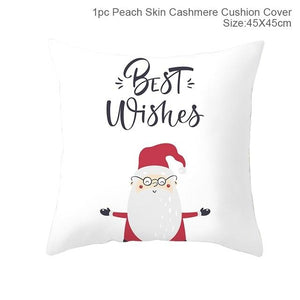 FENGRISE Merry Christmas Decor For Home Santa Claus Elk Pillowcase Christmas Ornament 2019 Navidad Xmas Gift Happy New Year 2020 - agoradevshop