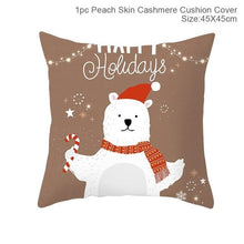 Load image into Gallery viewer, FENGRISE Merry Christmas Decor For Home Santa Claus Elk Pillowcase Christmas Ornament 2019 Navidad Xmas Gift Happy New Year 2020 - agoradevshop