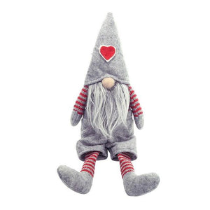 Various Styles Handmade Swedish Christmas Santa Gnome Plush Doll Holiday Figurines Toy Xmas Home Ornaments - agoradevshop