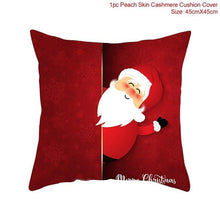 Load image into Gallery viewer, Linen Merry Christmas Cover Cushion - agoradevshop