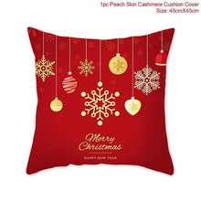 Load image into Gallery viewer, Linen Merry Christmas Cover Cushion - agoradevshop