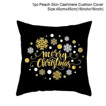 Load image into Gallery viewer, Linen Merry Christmas Cover Cushion - agoradevshop