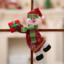 Load image into Gallery viewer, Christmas Decoration Santa Claus Hold Gift Box Doll for Home Decor Xmas Tree Pendants toy New Year Drop Ornaments Kids Gift - agoradevshop