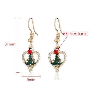 Christmas Necklaces Earrings Bracelets for Women Girls Xmas Gift Christmas Decorations for Home 2019 Navidad Christmas Ornaments - agoradevshop