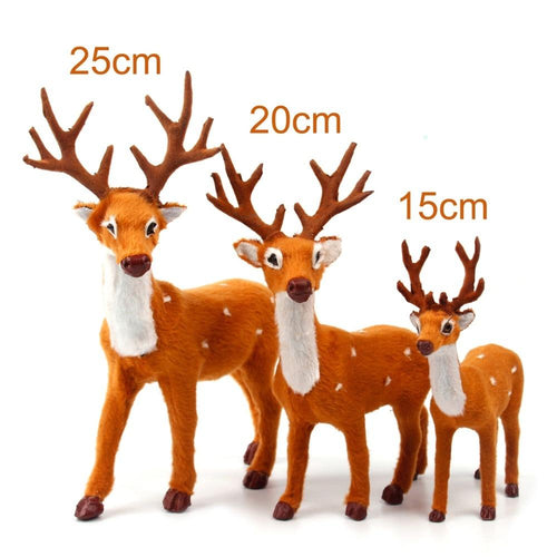 Christmas Decorations For Home Navidad 2018 kerst decoratie Plush Reindeer - agoradevshop