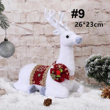 Load image into Gallery viewer, Christmas White Reindeer Toy - agoradevshop