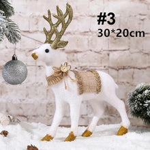 Load image into Gallery viewer, Christmas White Reindeer Toy - agoradevshop