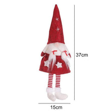 Load image into Gallery viewer, Plush Gnome Doll Christmas Tree Wall Hanging Pendant Holiday Decor Gift - agoradevshop