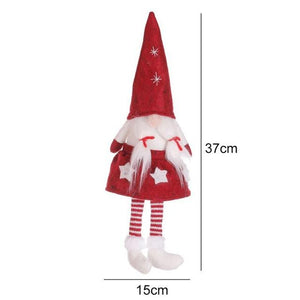 Plush Gnome Doll Christmas Tree Wall Hanging Pendant Holiday Decor Gift - agoradevshop